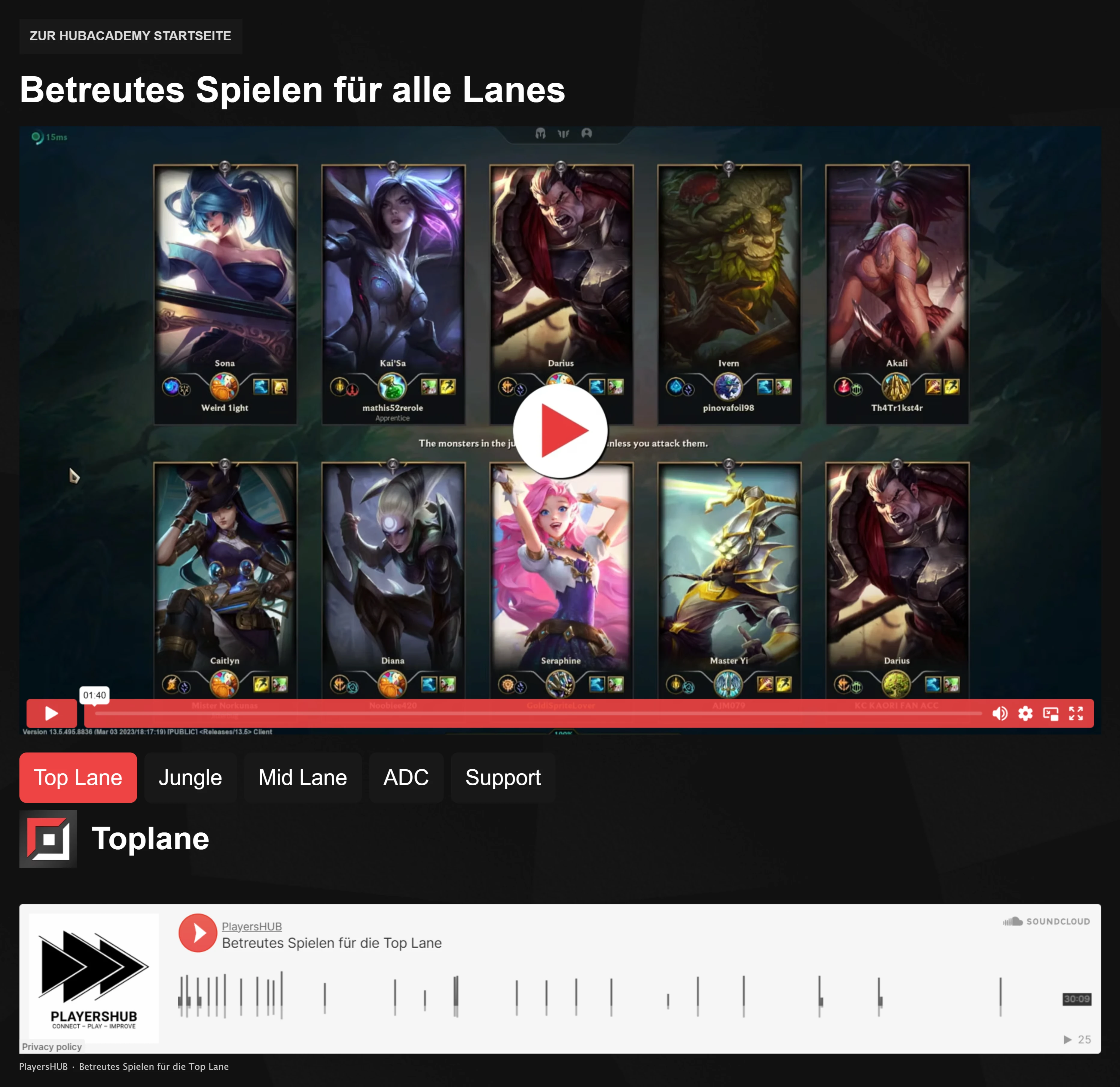 Betreutes Spielen