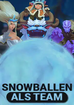 Die Map snowballen als Team